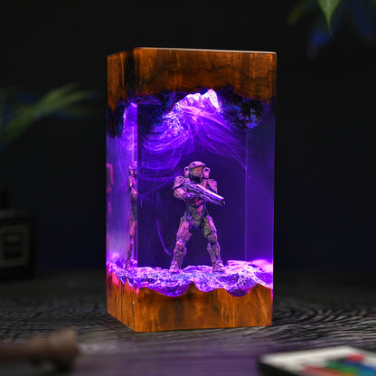 Soldier 117: Infinite Hope Resin Lamp