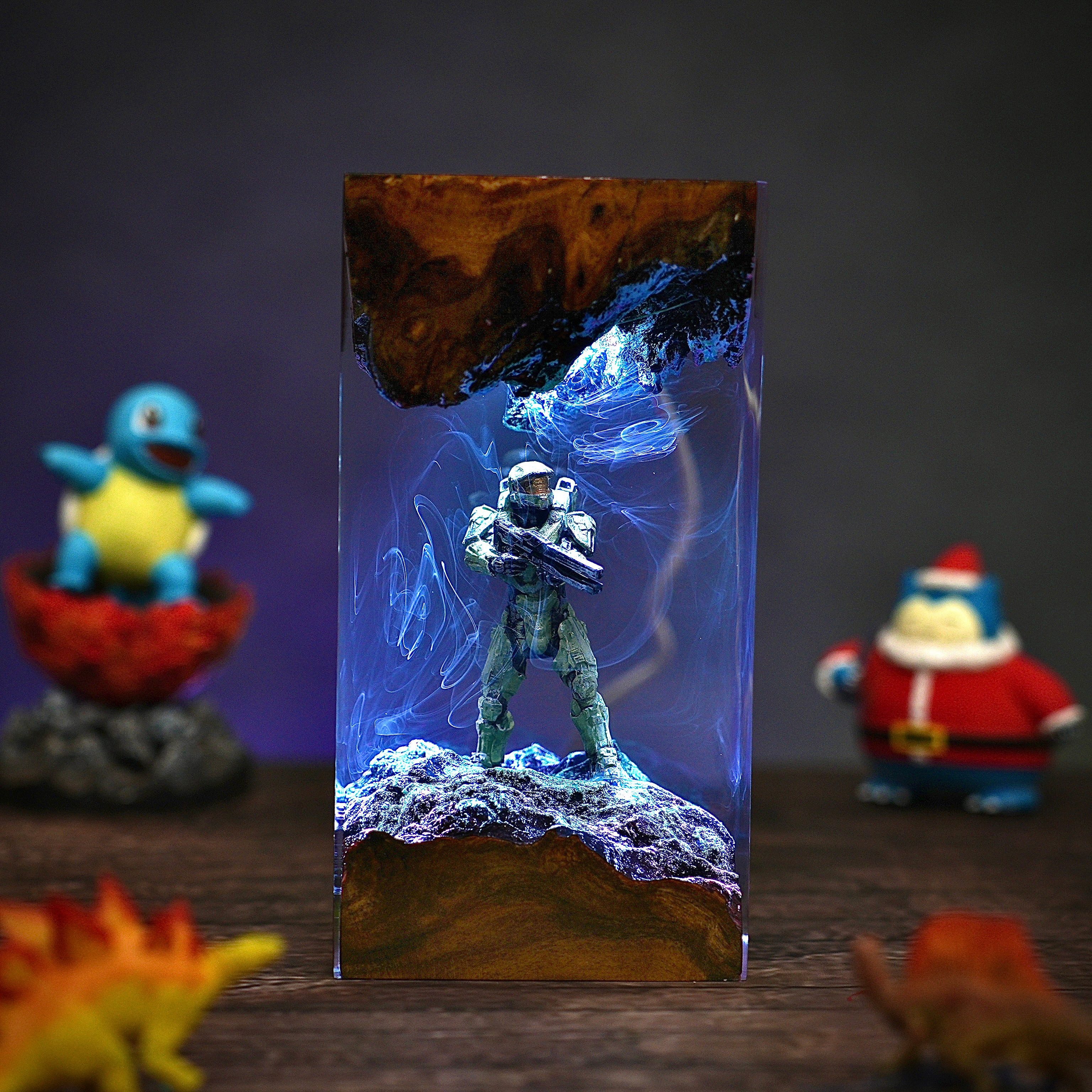 Halo Master Chief Resin lamp
