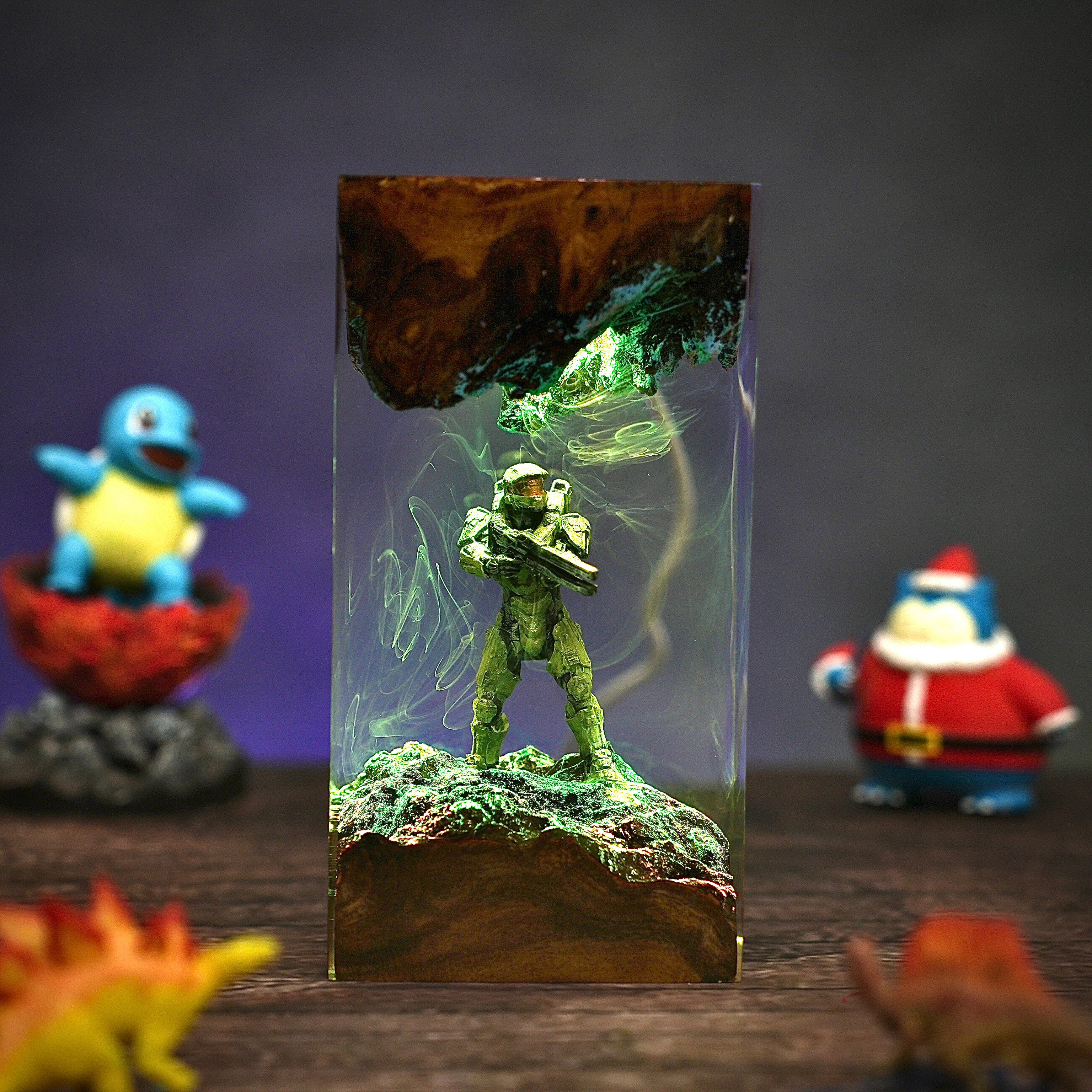 Halo Master Chief Resin lamp