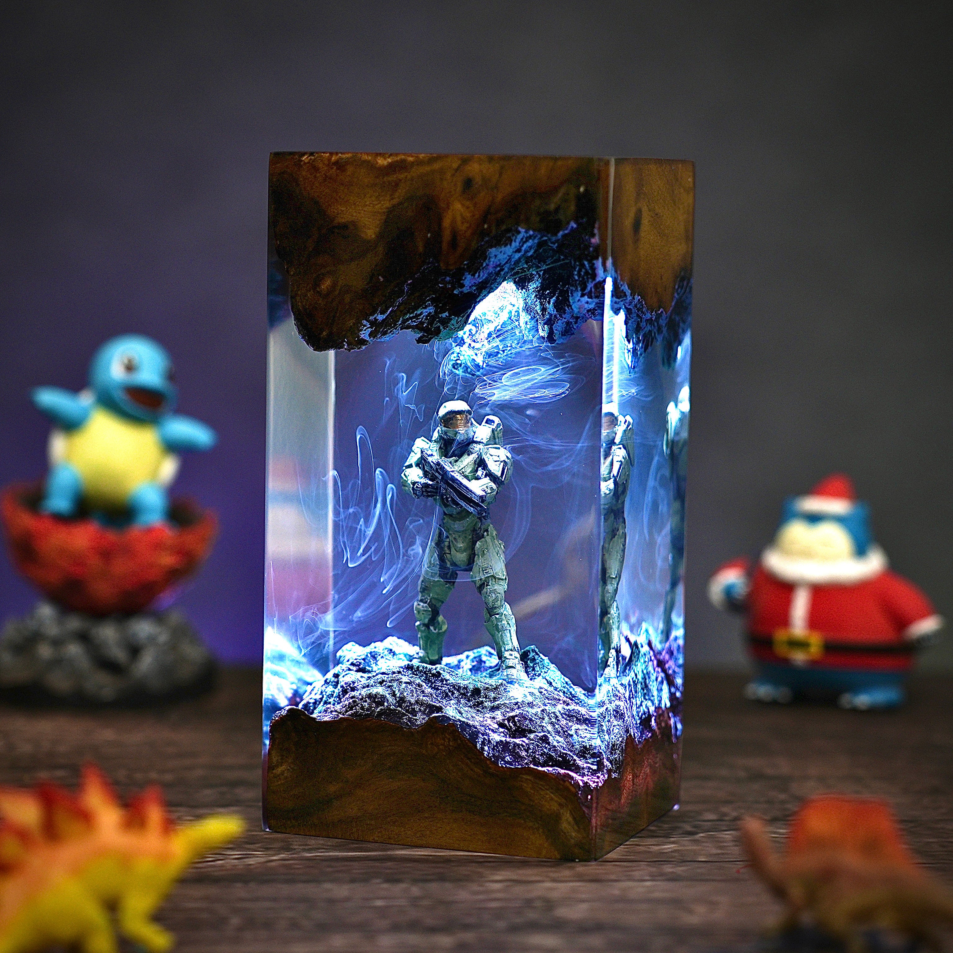 Halo Master Chief Resin lamp