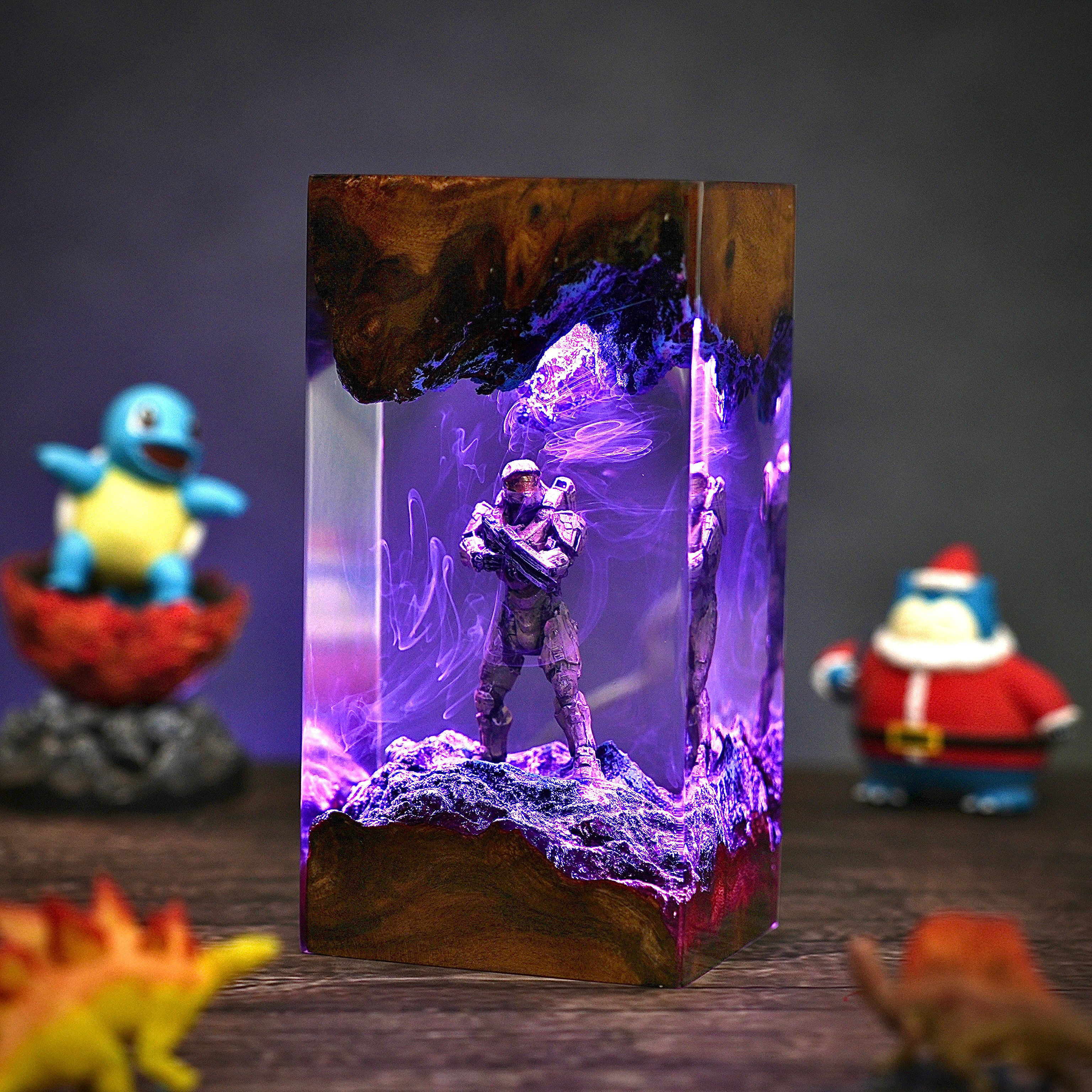 Halo Master Chief Resin lamp