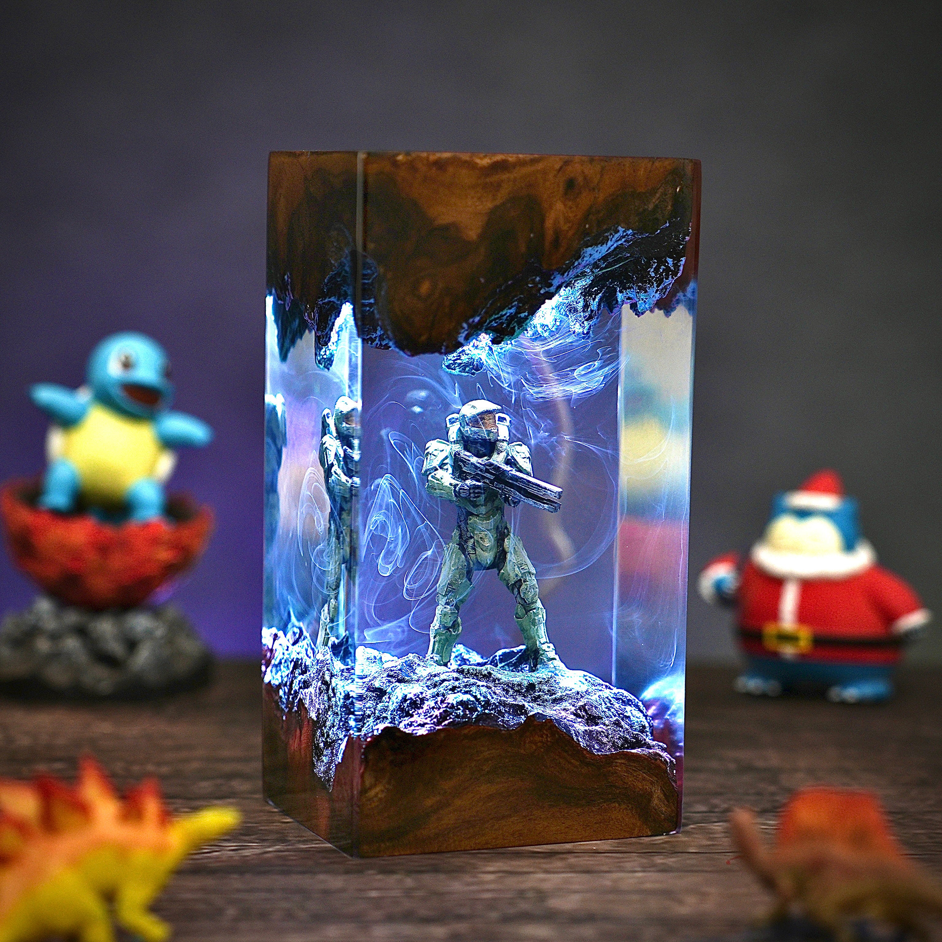 Halo Master Chief Resin lamp