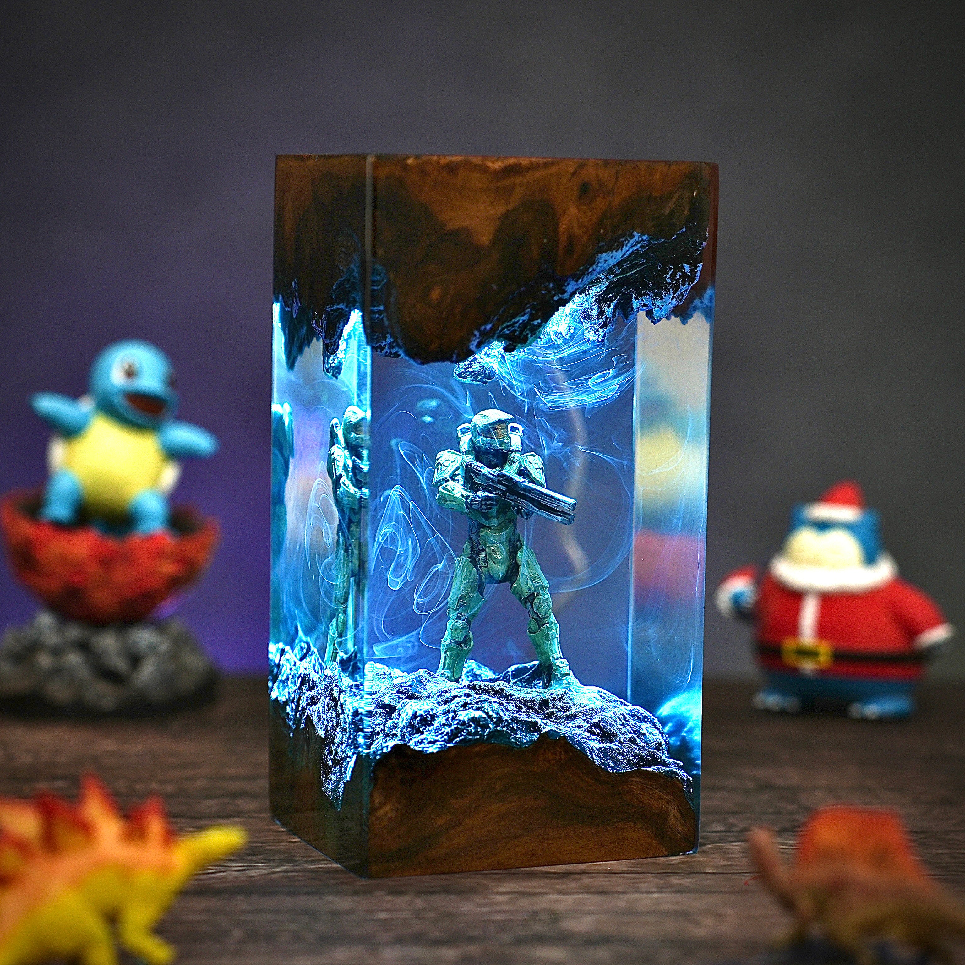 Halo Master Chief Resin lamp