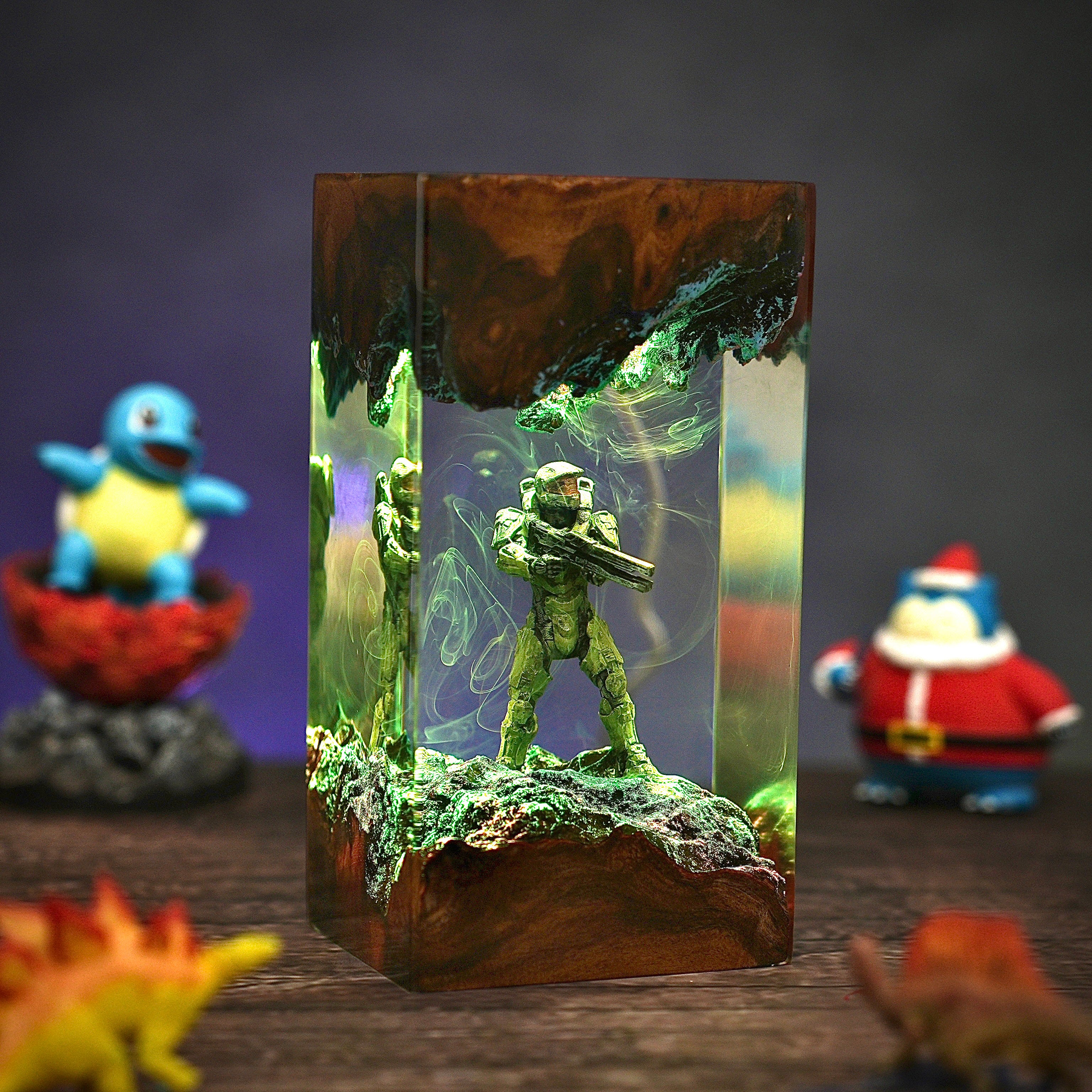 Halo Master Chief Resin lamp