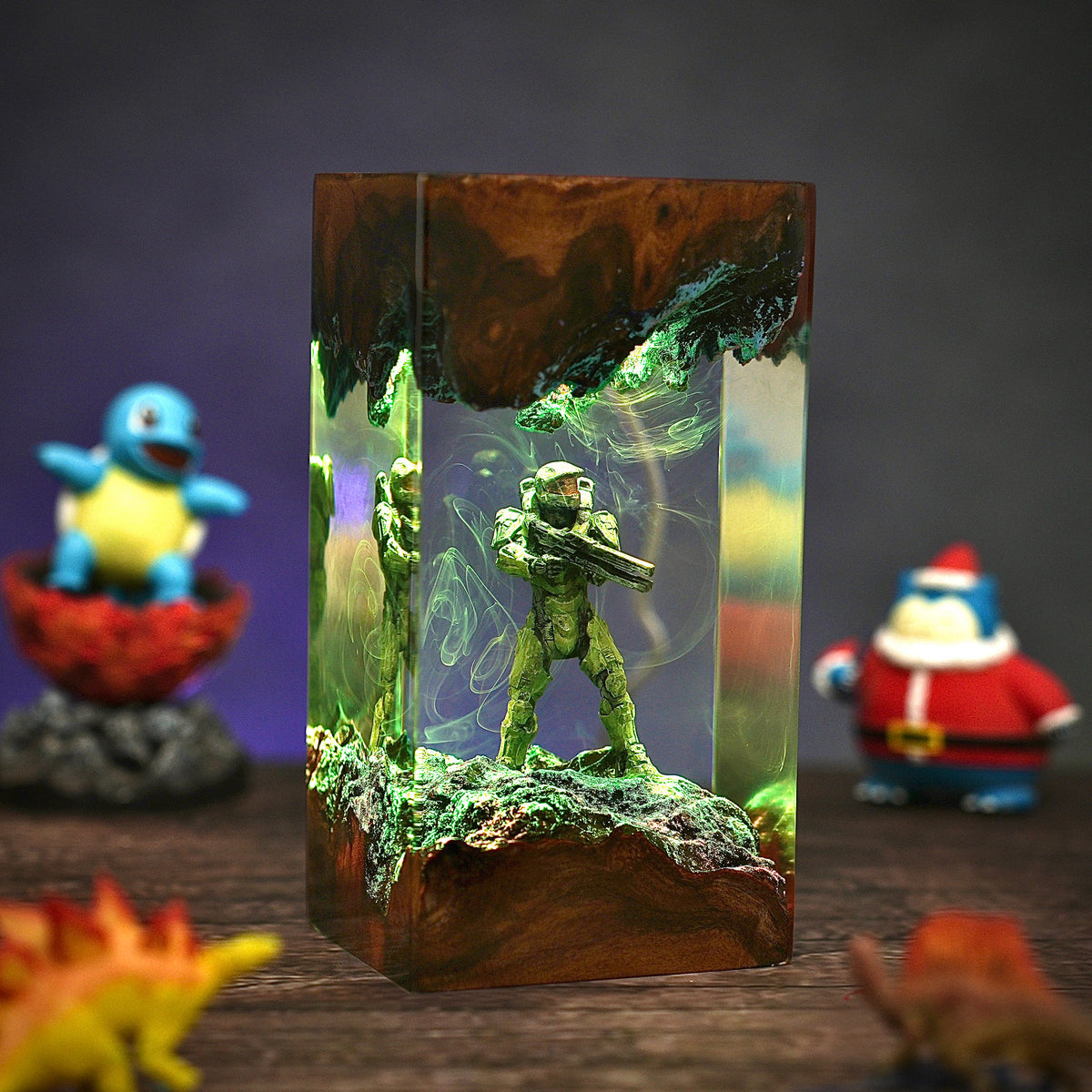 Halo Master Chief Resin lamp