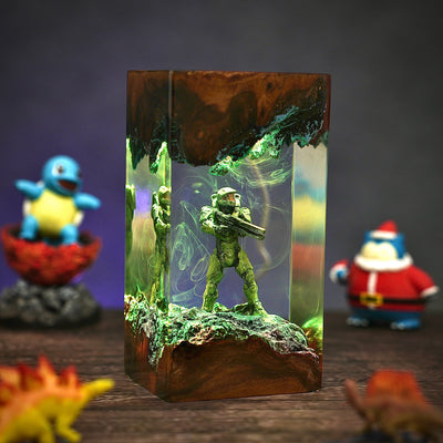 Halo Master Chief Resin lamp