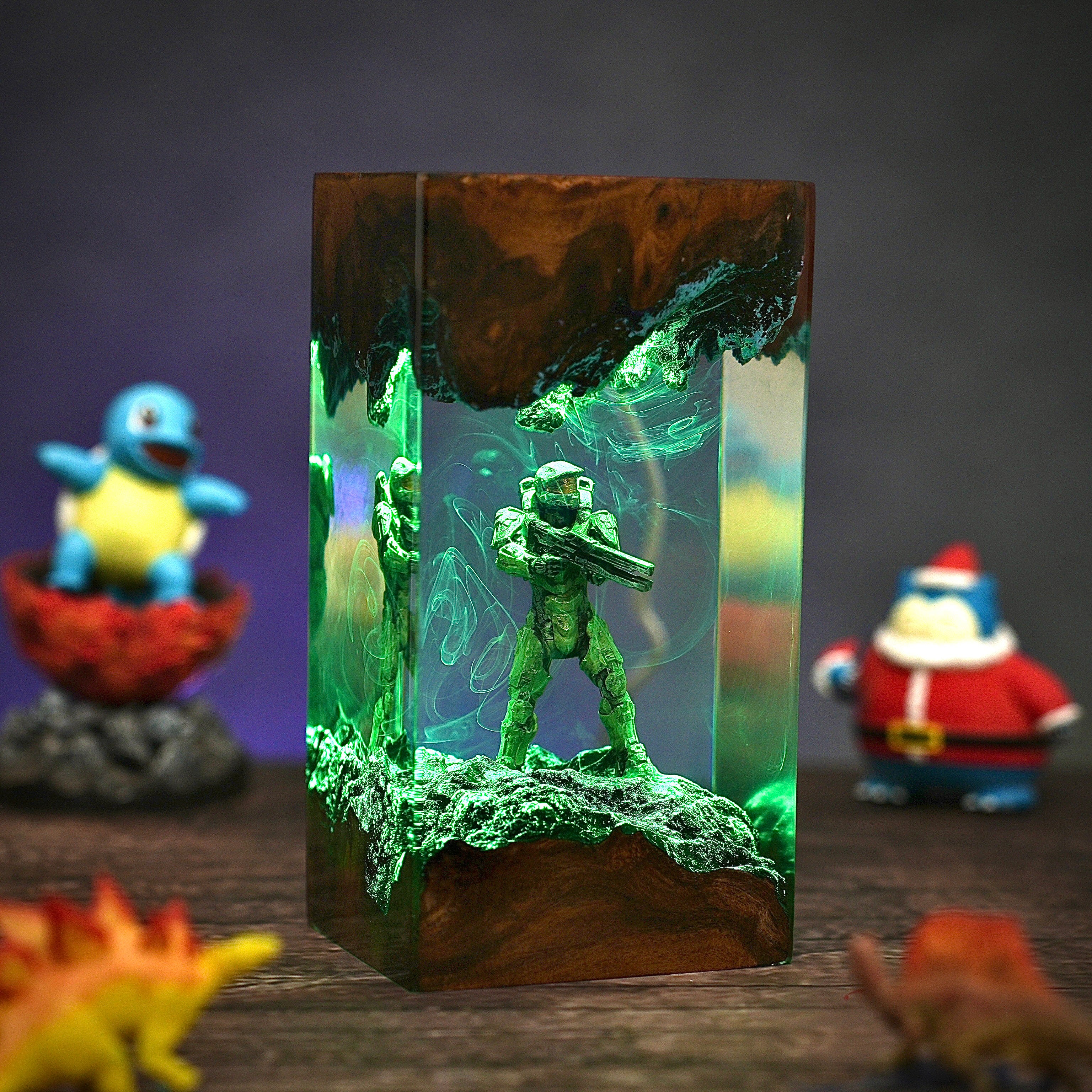 Halo Master Chief Resin lamp