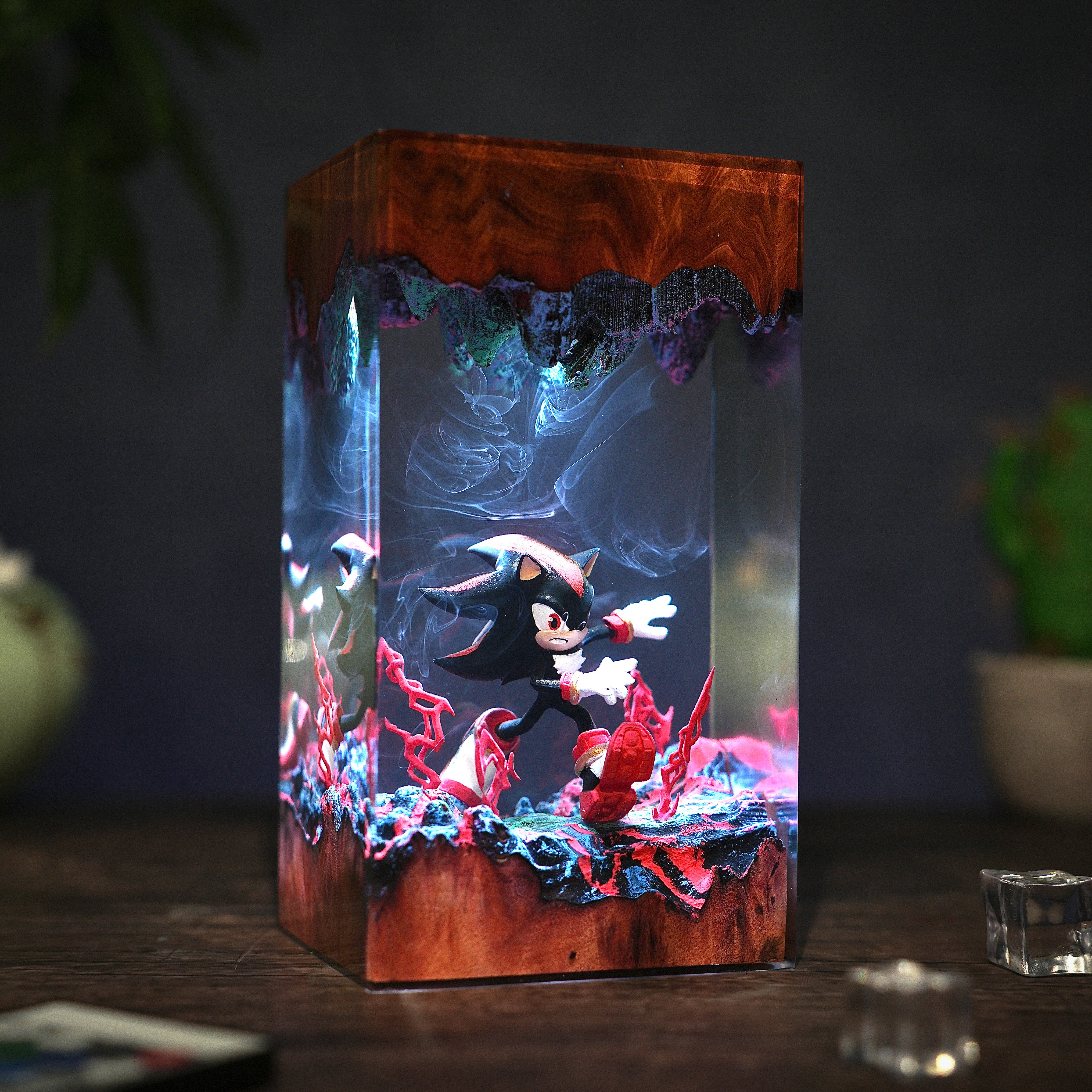 Shadow the Hedgehog Resin lamp