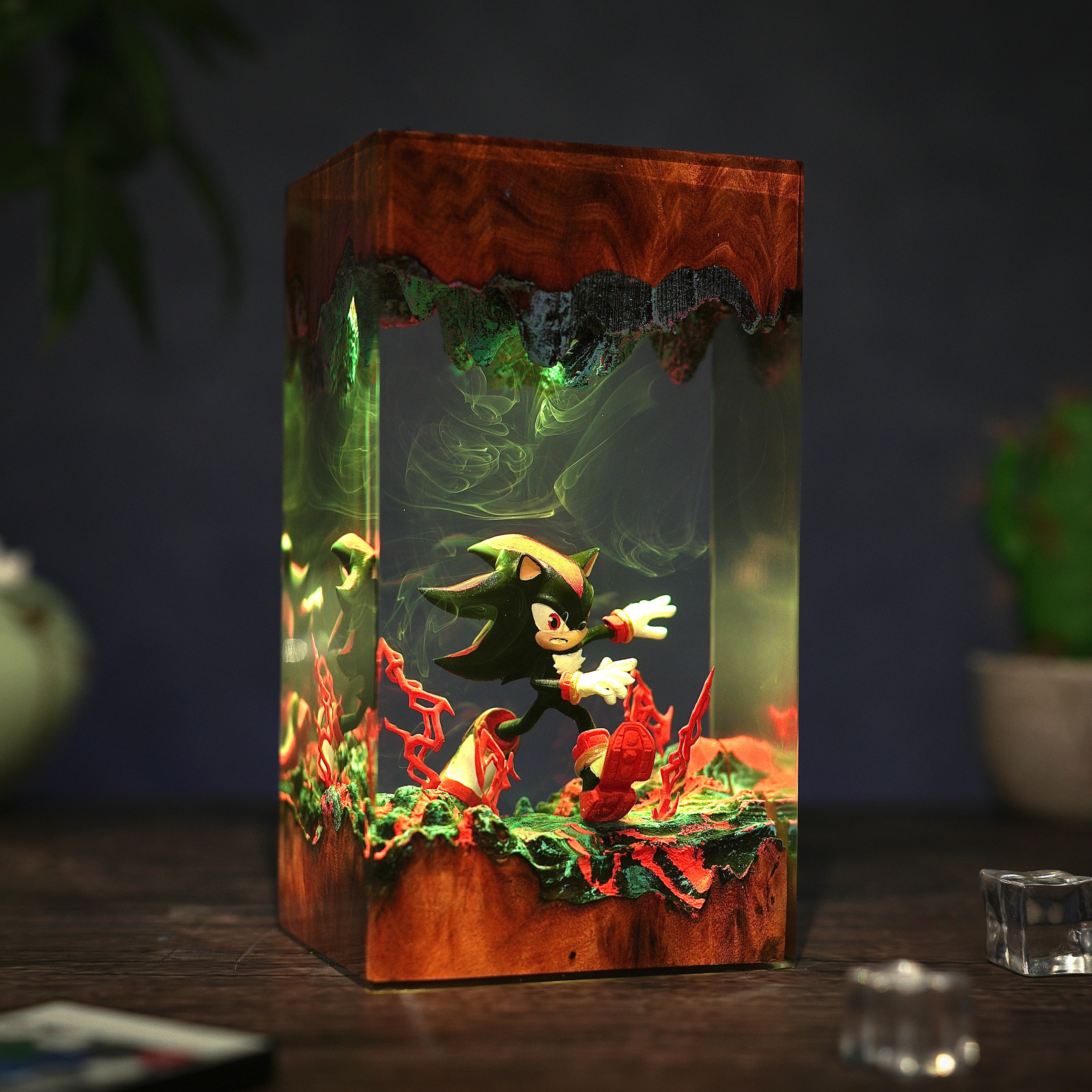 Shadow the Hedgehog Resin lamp