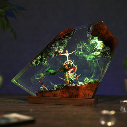 The Black Blade: Eternal Fate Resin Lamp