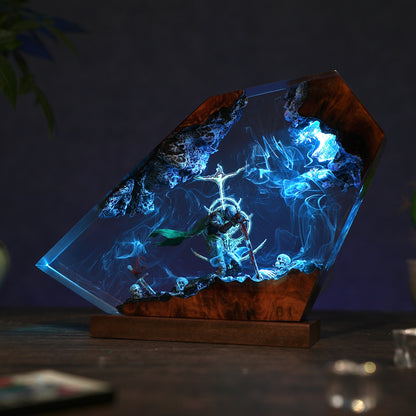 The Black Blade: Eternal Fate Resin Lamp