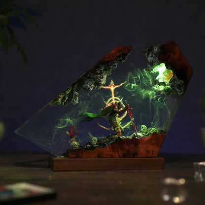 The Black Blade: Eternal Fate Resin Lamp