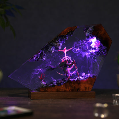 The Black Blade: Eternal Fate Resin Lamp