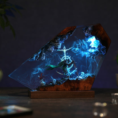 The Black Blade: Eternal Fate Resin Lamp