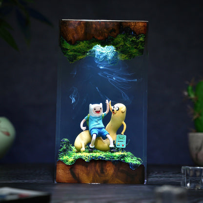 Eternal Brotherhood: The Land of Ooo Resin Lamp