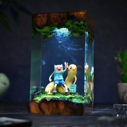 Eternal Brotherhood: The Land of Ooo Resin Lamp