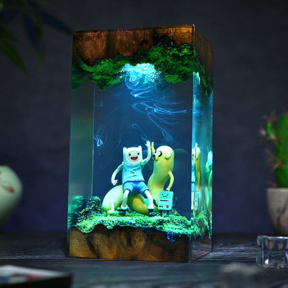 Eternal Brotherhood: The Land of Ooo Resin Lamp