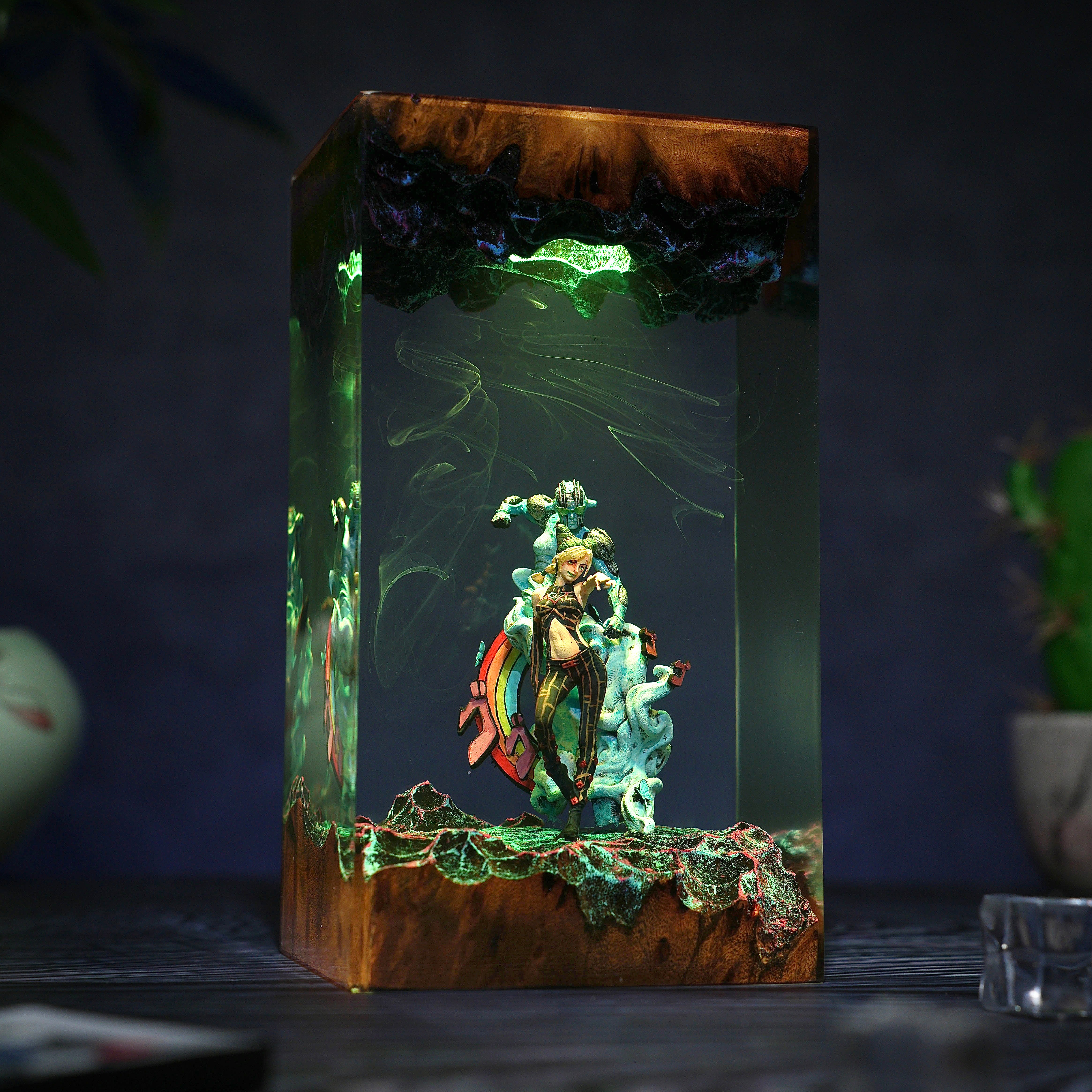 Jolyne Cujoh JoJo Resin lamp