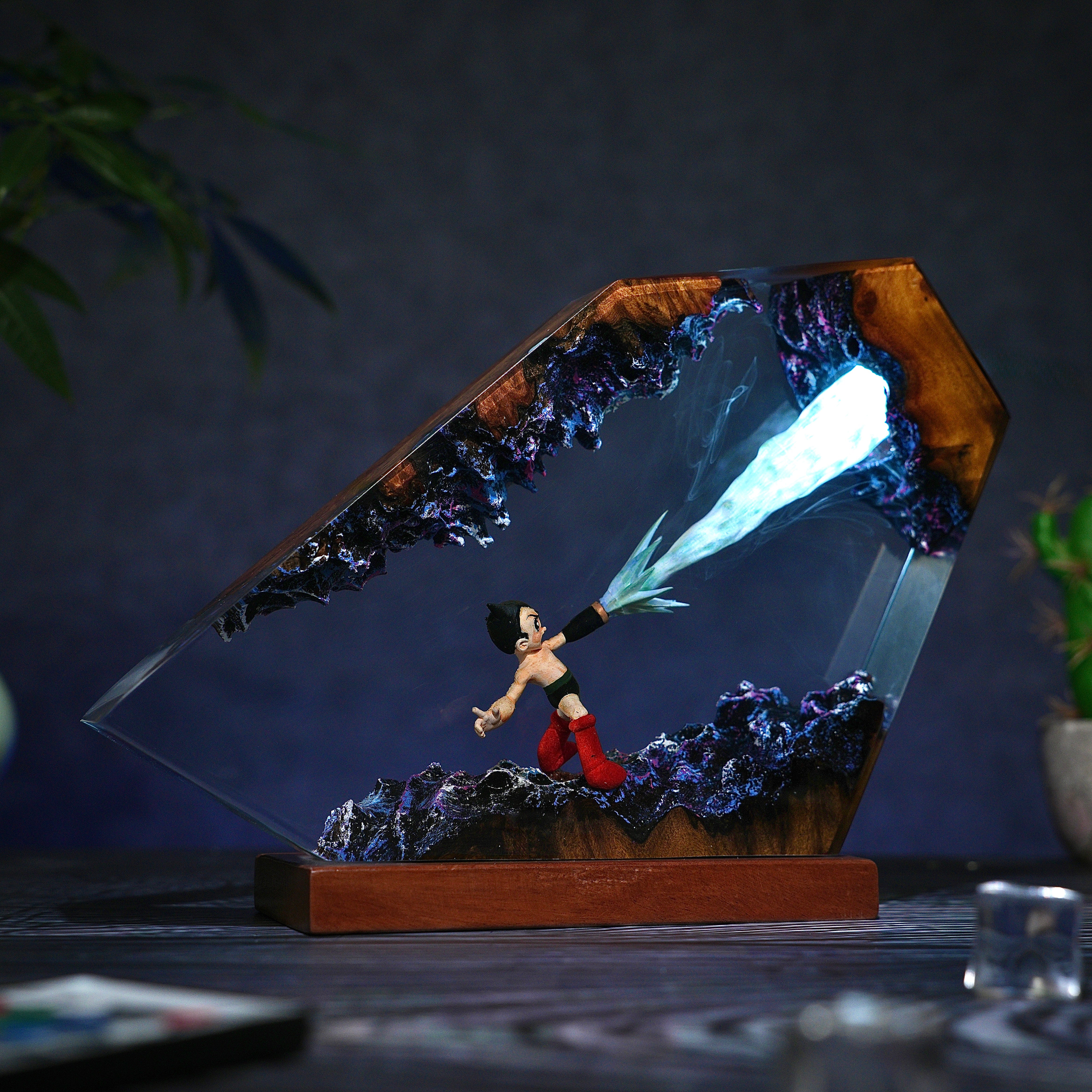 Astro Boy Resin Lamp