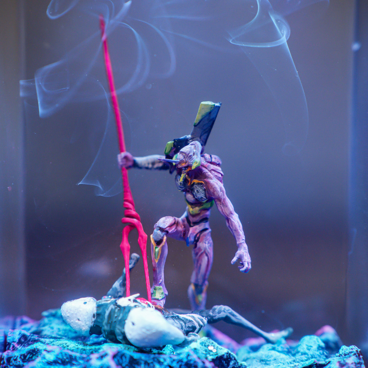 Evangelion Resin lamp