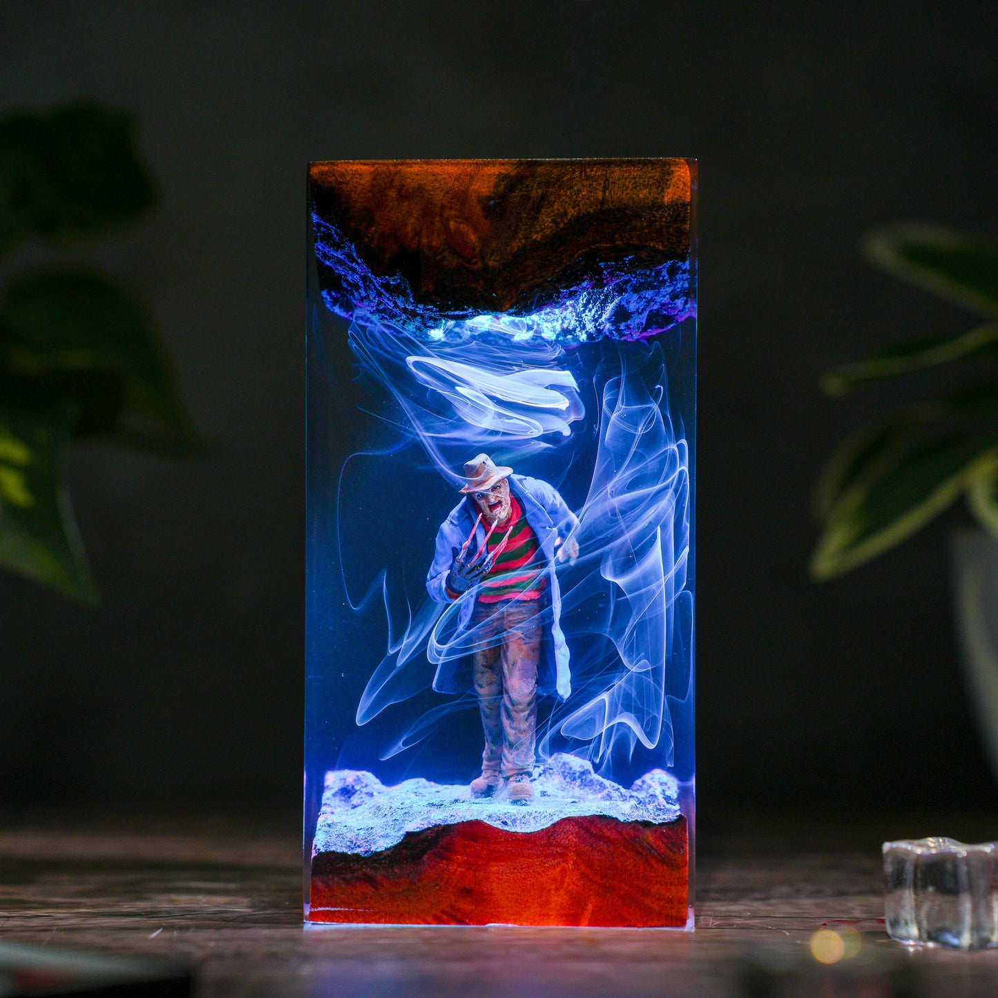 The Dream Stalker: Bladed Glove Resin Lamp