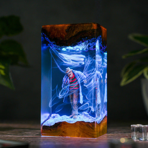 The Dream Stalker: Bladed Glove Resin Lamp