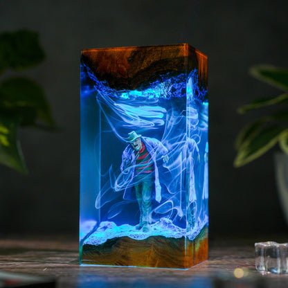 The Dream Stalker: Bladed Glove Resin Lamp