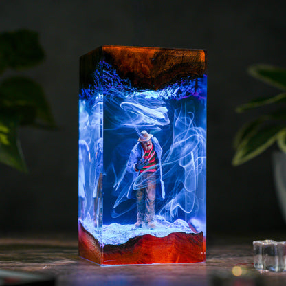 The Dream Stalker: Bladed Glove Resin Lamp