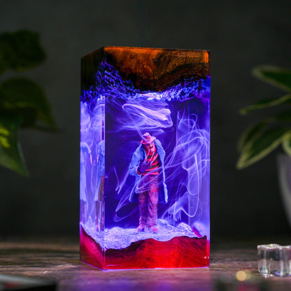 The Dream Stalker: Bladed Glove Resin Lamp
