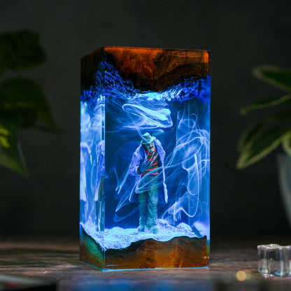 The Dream Stalker: Bladed Glove Resin Lamp