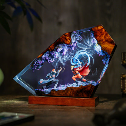 True Justice: The Sage vs The God Resin Lamp