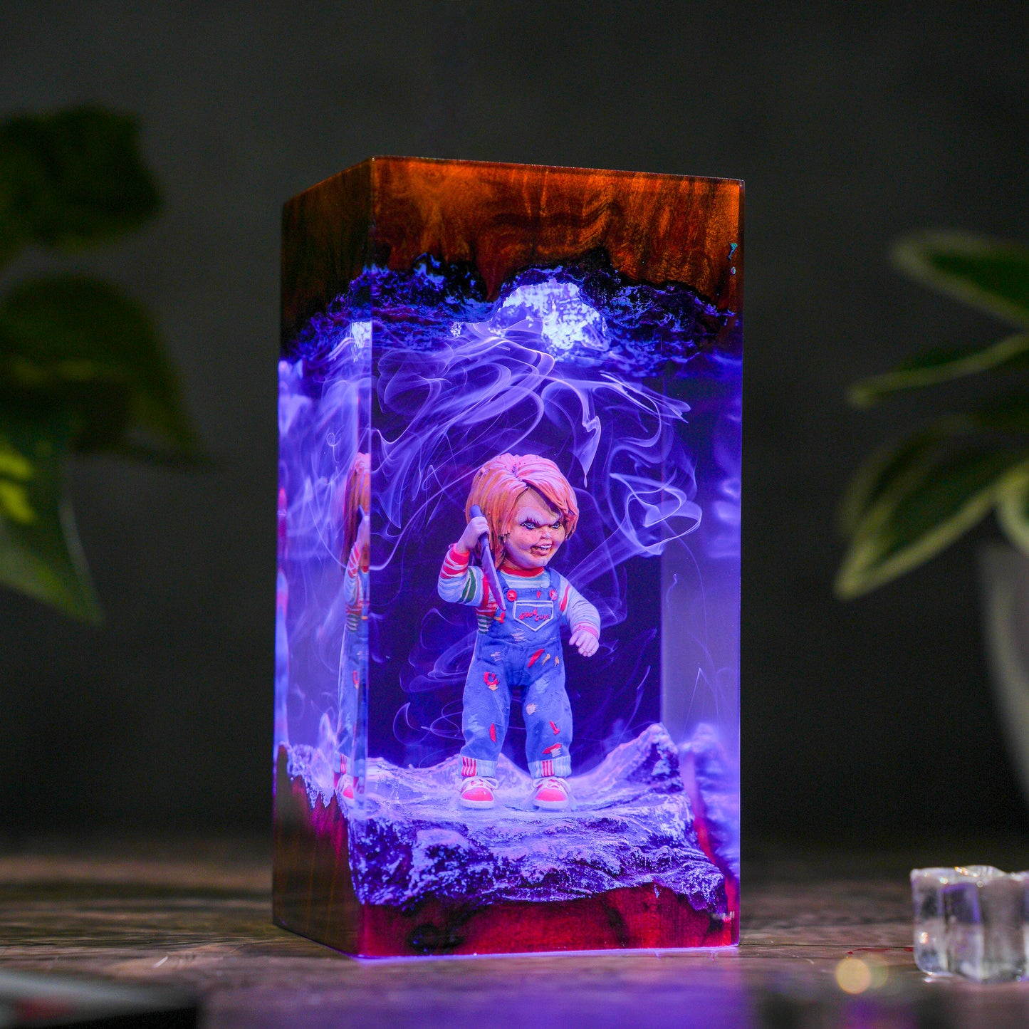 The Cursed Doll: Little Slasher Resin Lamp