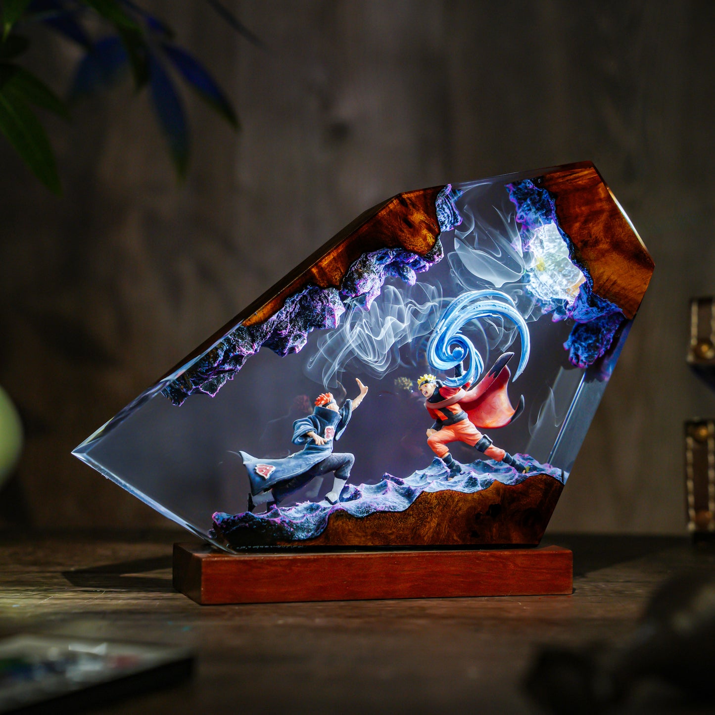 True Justice: The Sage vs The God Resin Lamp