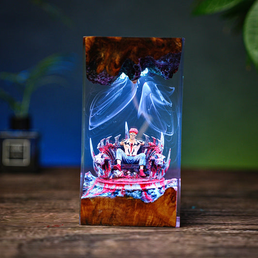 Ancient Evil: The Cursed Throne Resin Lamp