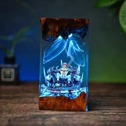 Ancient Evil: The Cursed Throne Resin Lamp