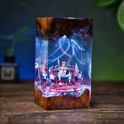 Ancient Evil: The Cursed Throne Resin Lamp