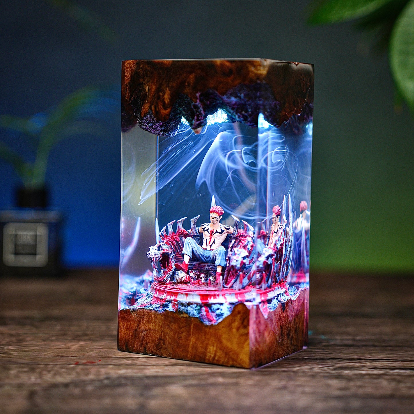 Ancient Evil: The Cursed Throne Resin Lamp