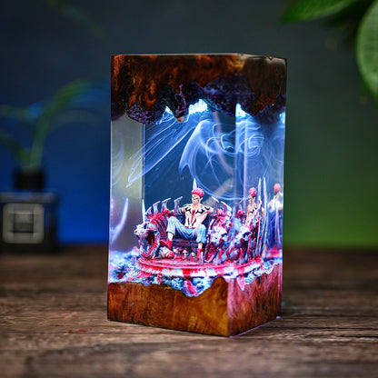 Ancient Evil: The Cursed Throne Resin Lamp