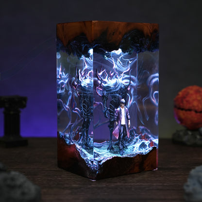 The Shadow Monarch: Loyal Ant Commander Resin Lamp