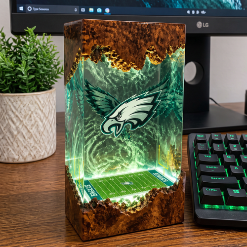 NFL Resin Lamp