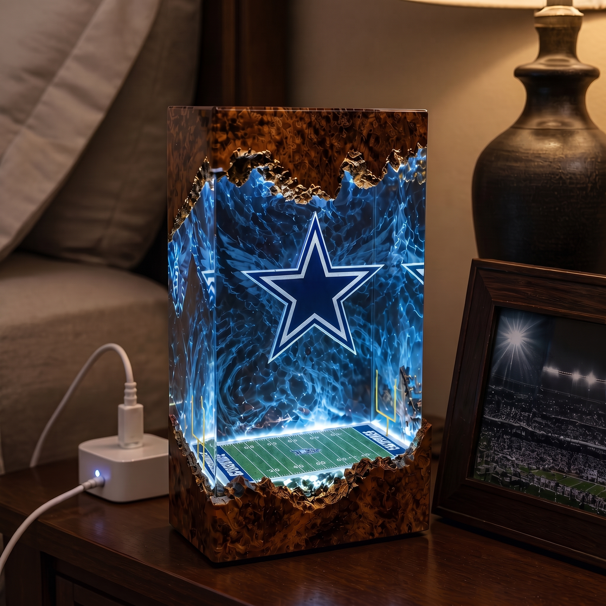 NFL Resin Lamp