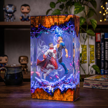 Fallen Hero: The Conqueror's Wrath Resin Lamp