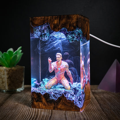 The Final Snap: Heroic Sacrifice Resin Lamp