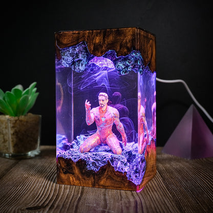 The Final Snap: Heroic Sacrifice Resin Lamp