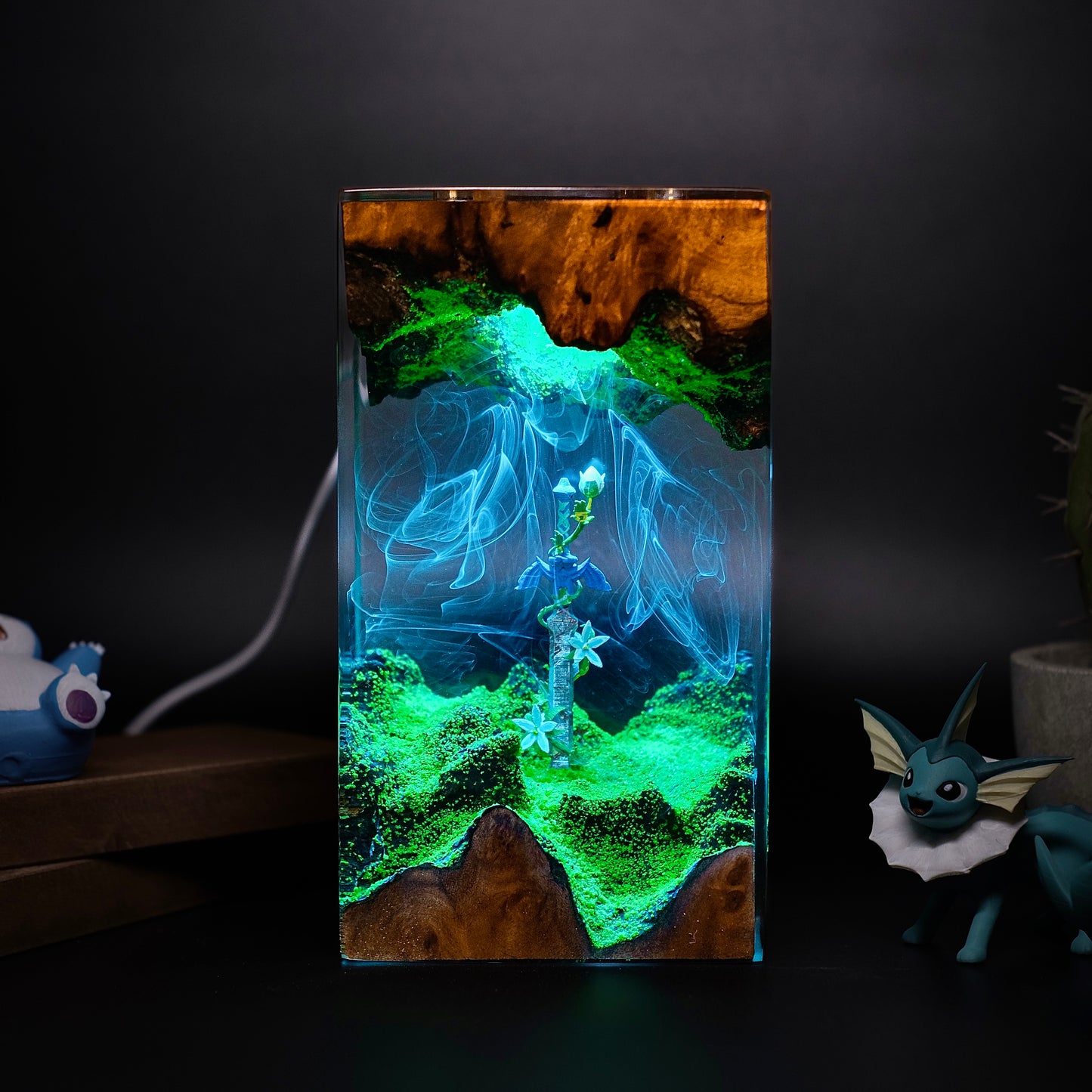 Sword of Destiny: The Hero’s Relic Resin Lamp