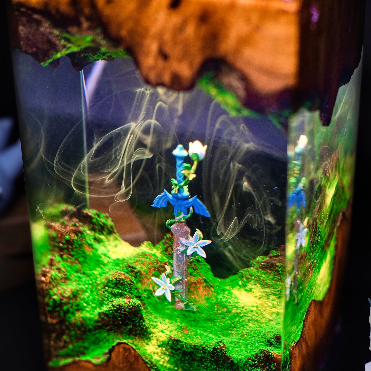Sword of Destiny: The Hero’s Relic Resin Lamp
