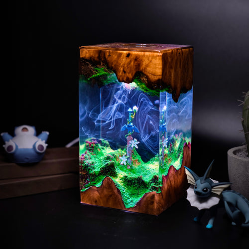 Sword of Destiny: The Hero’s Relic Resin Lamp