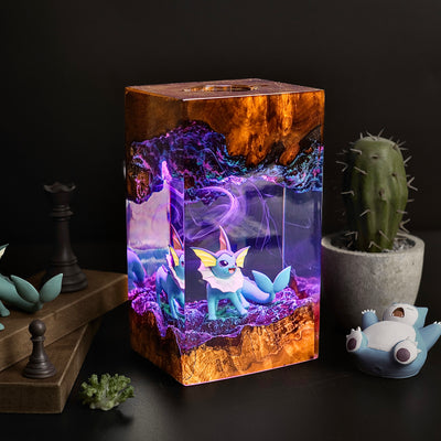 Vaporeon Pokemon Resin lamp