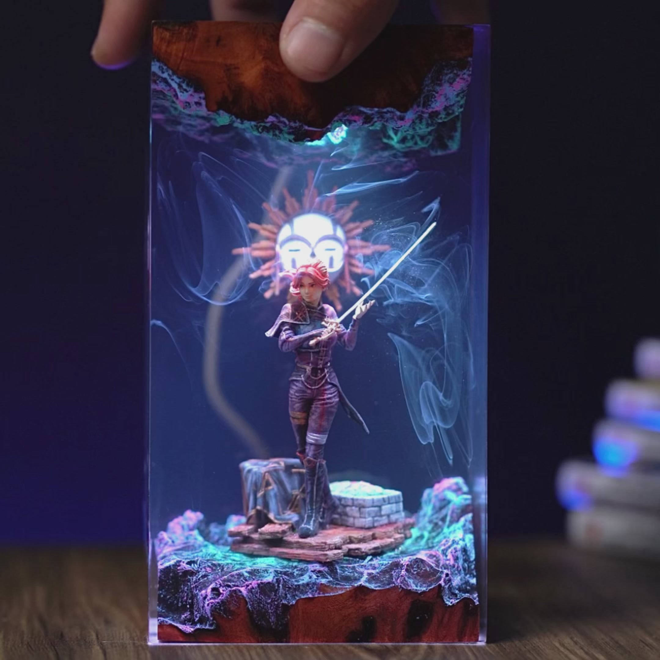 Maelle Clair Obscur Resin lamp