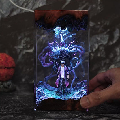 The Shadow Monarch: Loyal Ant Commander Resin Lamp